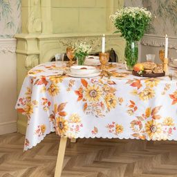 Скатерть «Доляна. Подсолнухи», 145×180 см