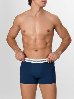 Цена за 2 штуки! Трусы боксеры мужские синие - Mark formelle фото 2