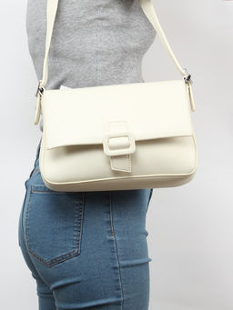 Сумка женская искусственная кожа XHD-8206-1, 1отд, плеч/ремень, бежевый SALE 260541 - Adelia фото 10