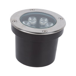 ULU-B11A-6W/RGB IP67 GREY Светильник светодиодный уличный. Архитектурный встраиваемый. RGB свет. Корпус серый. TM Uniel.