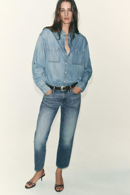 OVERSIZED DENIM SHIRT