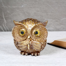 Фигурка Сова музыкант микрофон 9 см / 28018-21-3 /уп 4/96/ 708568