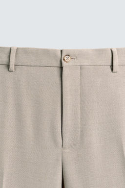 SLIM FIT SUIT TROUSERS - Zara фото 8