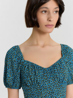 Платье женское с цветочным принтом - Mark formelle фото 4