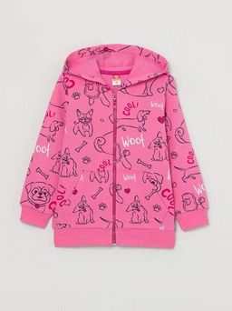 CRB wear/CWKG 62811-27-282 Толстовка для девочки, розовый/Ex.Cherubino