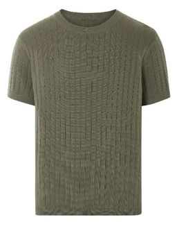 Мужская вязаная футболка LIVERGY фото 2