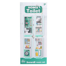 Набор мебели для кукол «Уборная», раковина, зеркало, аксессуары