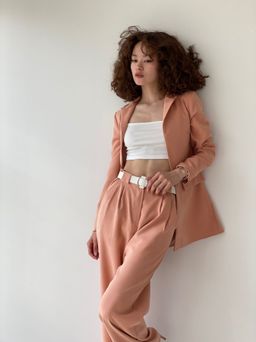 Жакет удлинённый с английским воротником - Martichelli фото 37