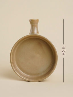 Кокотница SL Home «Песчаный бриз», 17×13.3 см, фарфор, бежевая