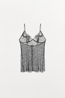 LACE STRAPPY TOP - Zara фото 7