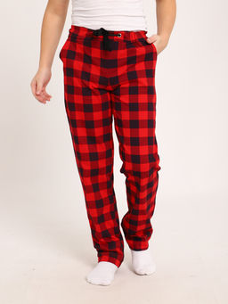 Брюки Матвей красная клетка - Ладошки фото 4