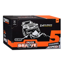 Машина "Монстр автобус" р/у, 27 MHz, в коробке