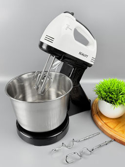 Миксер 200Вт, с нержавеющей чашей 2л. На подставке SC-133KA OLS-HC-10
