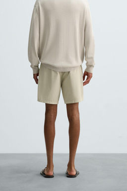 WASHED COTTON BERMUDA SHORTS - Zara фото 33