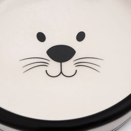 Набор мисок керамических на подставке, 2250 мл - 135 см, белые - Пижон фото 7