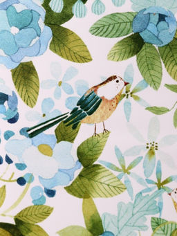 ОБЛОЖКА ДЛЯ ПАСПОРТА "Pattern Blue", плотность 600 мкм