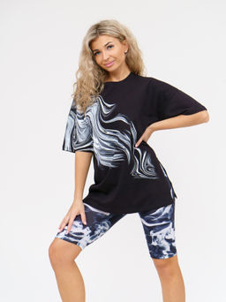 910 Костюм "черный/черный"