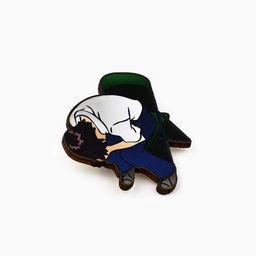 Цена за 20 шт. Значки деревянные Аниме в шоубоксе, 20 шт.