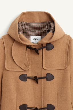 LIMITED EDITION WOOL BLEND COAT - Zara фото 8