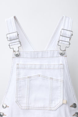 PICHI DENIM PESPUNTES CONTRASTE / Blanco - Zara фото 3