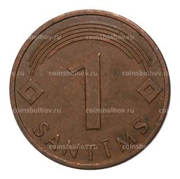 1 сантим 2003 года Латвия