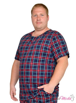 Футболка Модель №1295 размеры 44-84 - Plusmoda фото 4