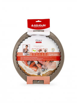GRACE Форма для пирога 27*29см с волнистым краем, арт. ABS302