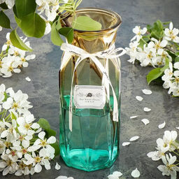 Ваза стекло настольная 25 см Презент Y4-3818 в ассортименте (361705) /DANIKS/