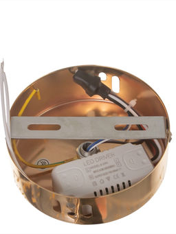 Бра настенное BayerLux Ursula, 14 Вт, LEd, 4000-6000К, золото, 35×13×13 см