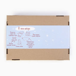 Новогодний подарочный набор «Тёплых объятий» плед и аксессуары