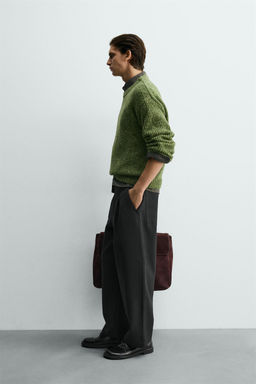 TEXTURED TWISTED YARN VOLUME JUMPER - Zara фото 4