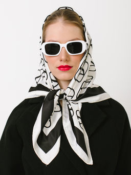 Большой мягкий очень нежный двусторонний платок - Tantino фото 10