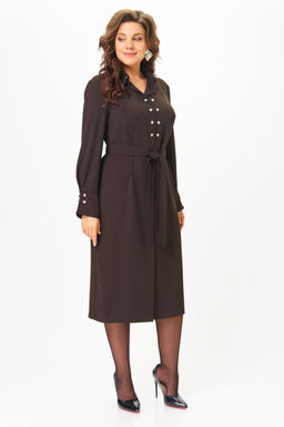 Платье Anastasia Mak 1296 коричневый