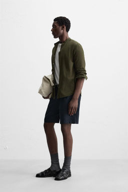 CREASED-EFFECT SHIRT - Zara фото 34