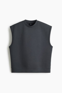 Camiseta sin mangas efecto neopreno Relaxed Fit - H&m фото 2