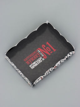 Цена за 5 шт. Коробка для печенья, Настоящему мужику, 14?10.5?2.5 см