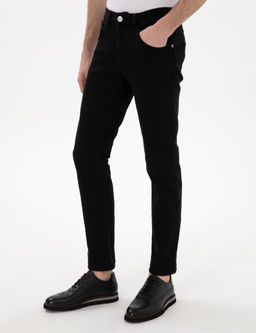 Antrasit Slim Fit Jean Pantolon
