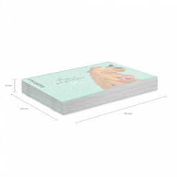 Цена за 5 шт. Альбом для рисования на скобе ErichKrause Happy Capy, А4, 24 листа_MIX-PACK  фото 9