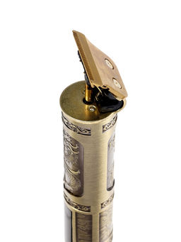 Машинка для стрижки LTRI-29, портативная, 600 мАч, 3 насадки, дисплей, USB