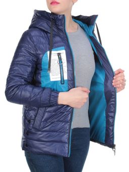 D001 DARK BLUE Куртка демисезонная женская (100 гр. синтепон)