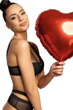 Бюстгальтер M-3714-11-1 Dotssy Czarny