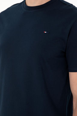 Мужская темно-синяя базовая футболка Неожиданная скидка в корзине - U.s. polo assn фото 7