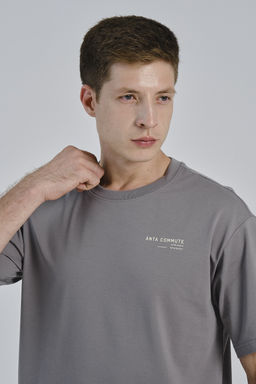 Футболка Серый COMMUTE SS Tee - Anta фото 3