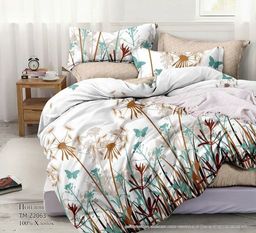 Постельное белье - Поплин Премиум 2063 июль 1,5-спальный