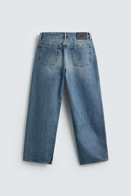 RELAXED STRAIGHT-LEG LIMITED EDITION JEANS - Zara фото 8