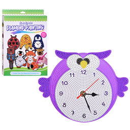 Набор творческая мастерская Часы "Совушка" 20*22 см.