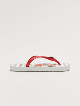 Minnie Mouse Lisansl? Parmak Aras? K?z ?ocuk Plaj Terli?i - Waikiki фото 2