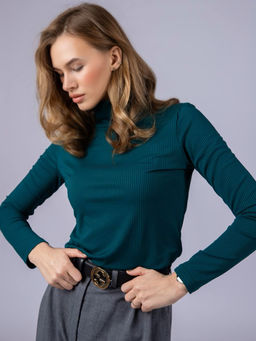 Водолазка женская с горлом КВ200 Изумруд от фабрики Спортсоло