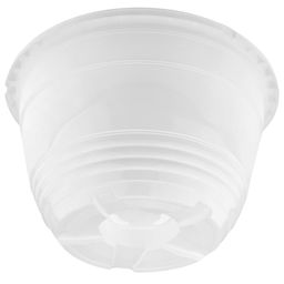 Горшок для цветов пластмассовый Глория 4,2л, д25см, h16см, белый (Россия) - Домашняя мода фото 5