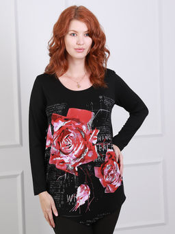 Туника с розами